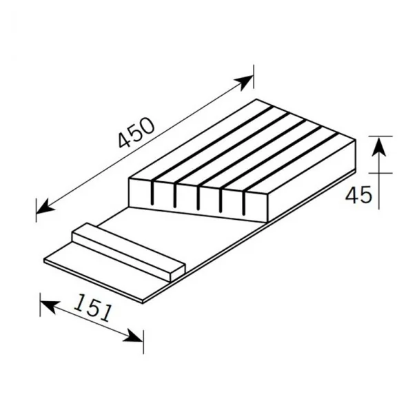 Suporte Facas Porta Talheres Cube
