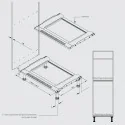 Base de Coluna para Geladeira e Forno