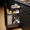 Garrafeira Extraível 3 Alturas Nova Flat Basal para Cozinha