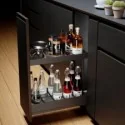 Botellero Extraível Nova Flat Basal para Cozinha | Menage Confort