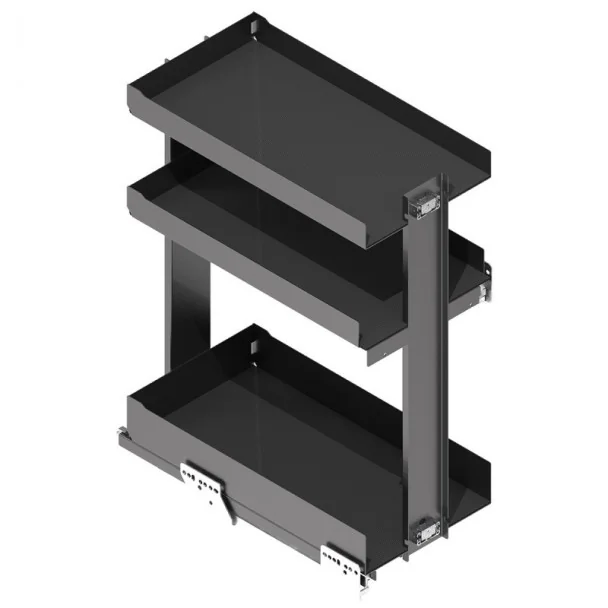 Garrafeira Extraível 3 Alturas Nova Flat Basal para Cozinha