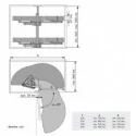 Bandeja Deslizante Dolphin II Nova Flat | Menage Confort Cozinha