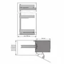 Coluna Despensa Titã Nova Flat Cozinha | Menage Confort