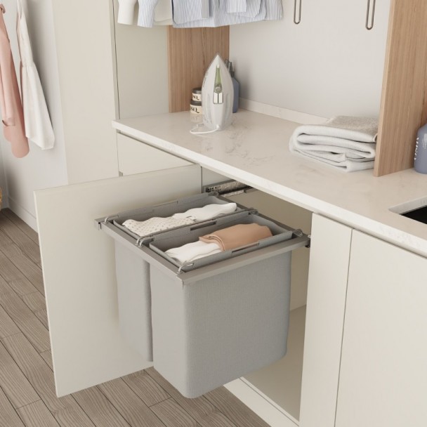 Tolva Roupa Removível para Porta de Abrir