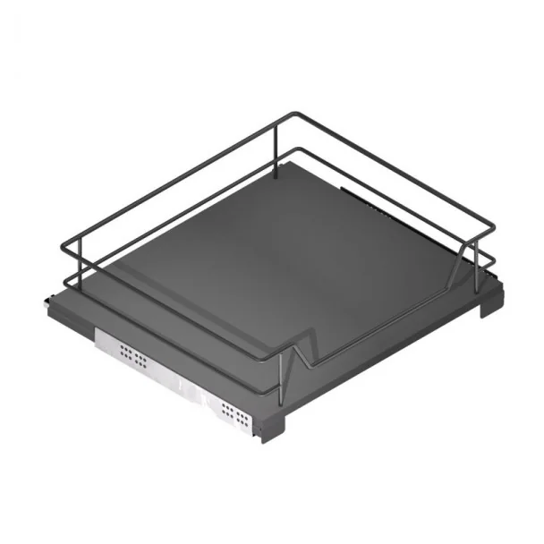 Cesto Removível Multiuso Antracite Compact para Cozinha
