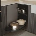 Bandeja Deslizante Antracite Dolphin I Compact para Cozinha