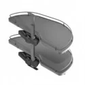 Bandeja Deslizante Antracito Dolphin II Compact para Cozinha