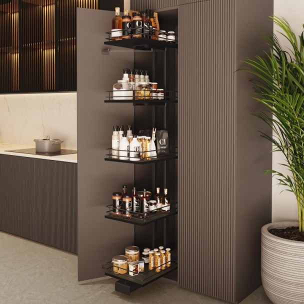 Coluna Despenseiro Antracite Titán Compact