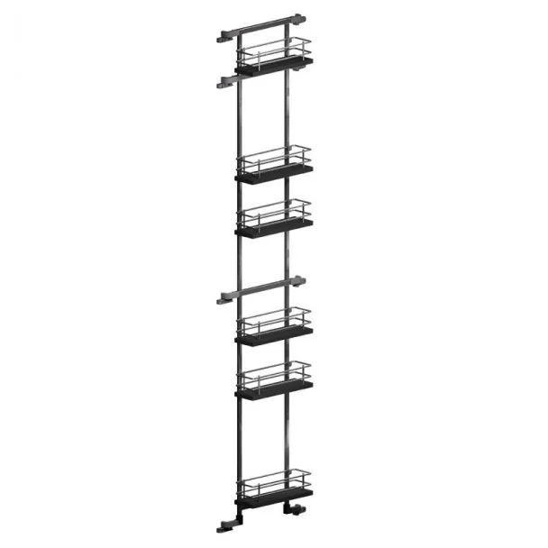 Prateleira Despensero Antracite Compact para Cozinha | Menage Confort