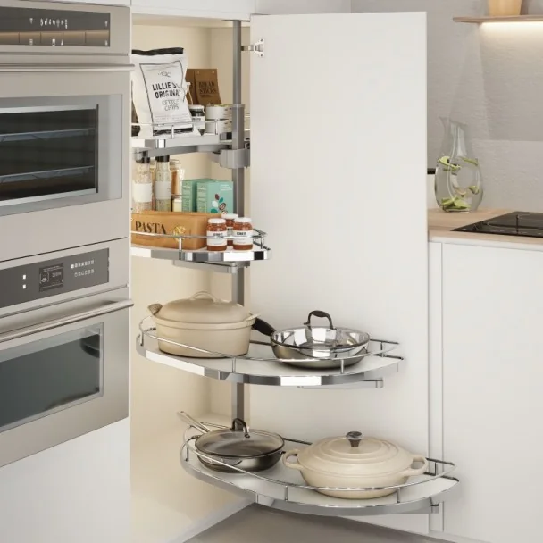 Coluna Deslizante Cromo Dolphin II Compact para Cozinha
