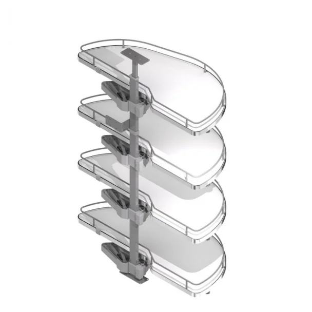 Coluna Deslizante Cromo Dolphin II Compact para Cozinha