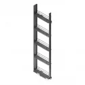 Coluna Extraível Garrafeira Antracite Compact para Cozinha