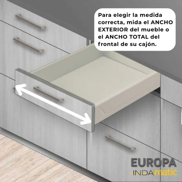 Gaveta de Cozinha Europa PVC Branco