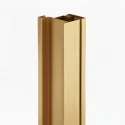 Perfil Gola Vertical Lateral Ouro 8018 para cozinhas