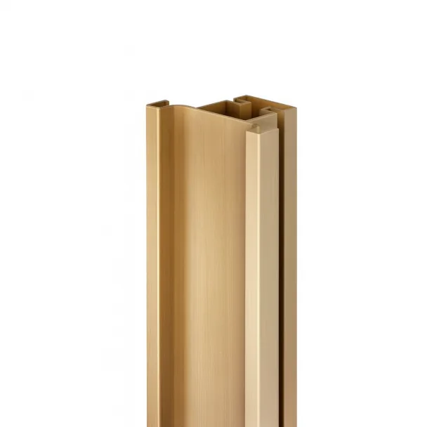 Perfil Gola Vertical Intermediário Ouro 8012