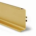 Perfil Sistema Gola Horizontal Intermediário Ouro 8007