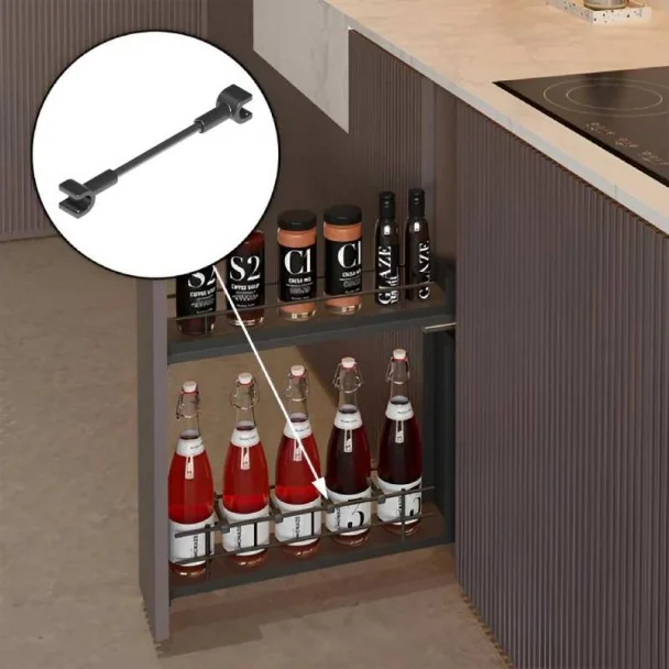 Separadores para Porta-garrafas Antracite Compact | Menage Confort