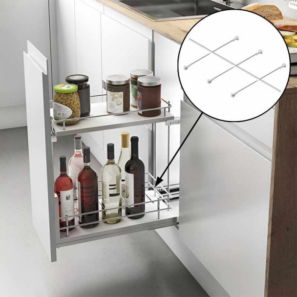 Separador Cromo para Extraíveis Compactos