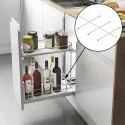 Separador Cromo para Extraíveis Compactos