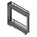 Rack Removível Antracite Guias Laterais Flat