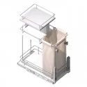 Rack para Garrafas e Pão Removível 3 Alturas Compact