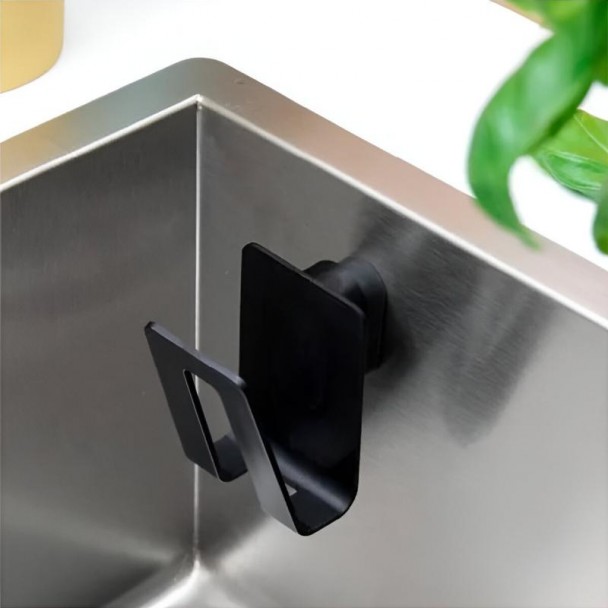 Porta Esponjas Preto