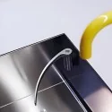 Porta Panos Curvo em Inox