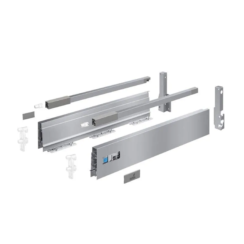 Gaveta para Panelas de Cozinha Hettich InnoTech Atira Prata 30 kg