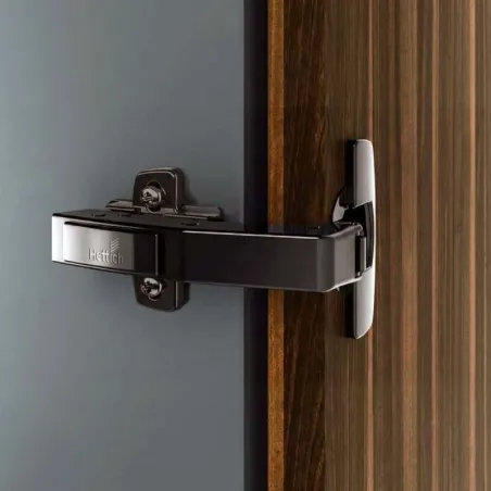 Dobradiça Sensys 95° Embutimento Obsidian Black 8639i W90 | Hettich