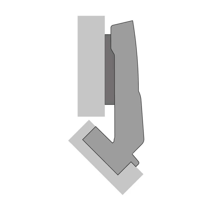 Dobradiça Sensys 95º W45 com Freio 8639i | Hettich 9088024