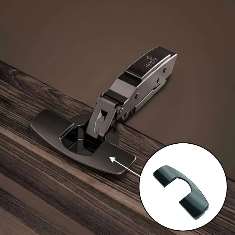 Tampa para Caldeira para Dobradiças Sensys Obsidian Black | Hettich 9117130
