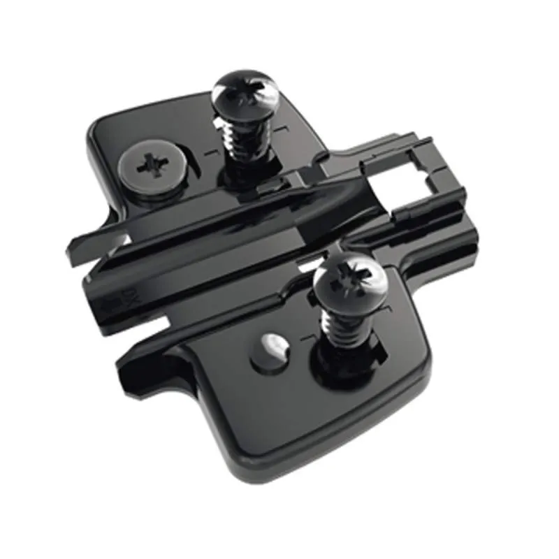 Base Dobradiça Sensys Excêntrica Negro Obsidiana