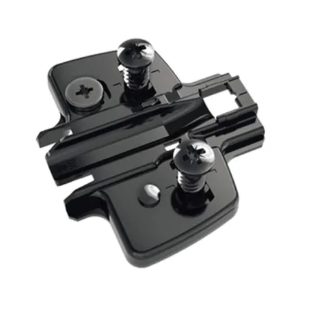Base Dobradiça Sensys Excêntrica Negro Obsidiana