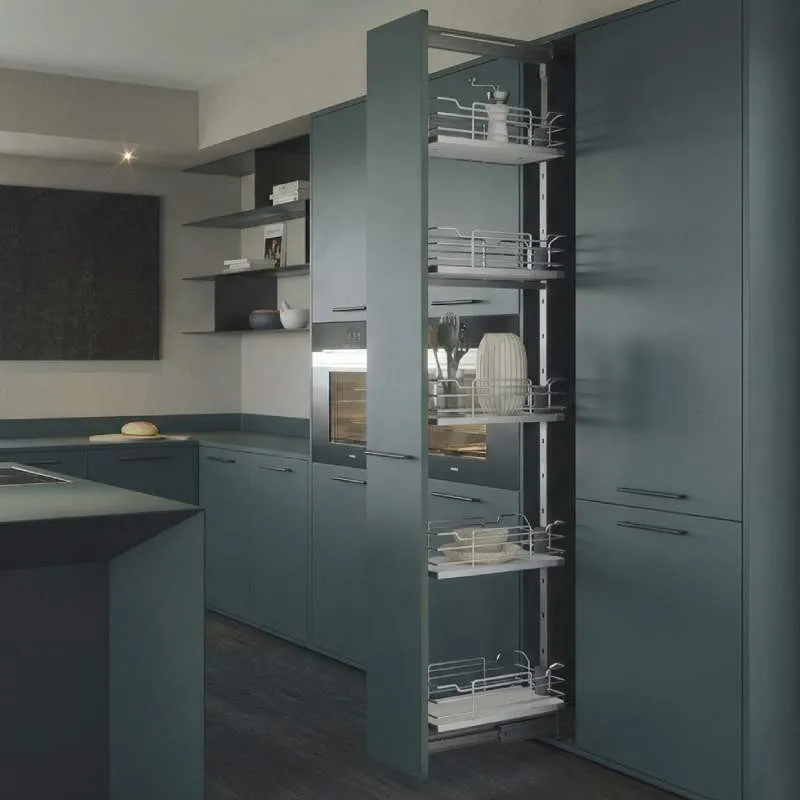 Kit Bastidor Coluna Extraível 5 Cestos Infinity | Cucine Oggi