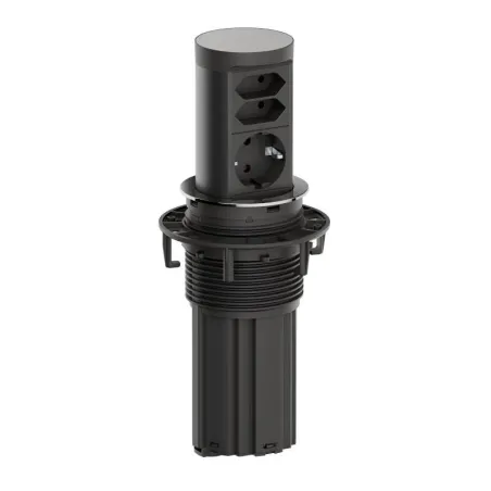 Torre de Tomadas Elevator 2 Inox + Cover Box | Batchmann