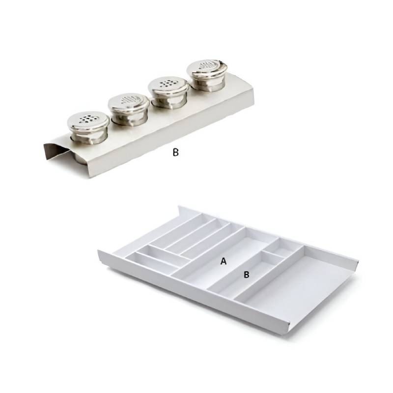 Portespeciarias para Talheres Lacados a branco