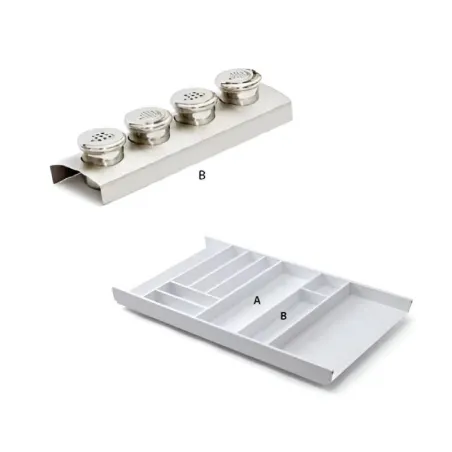 Portespeciarias para Lacados a branco / Cucine Oggi 8091
