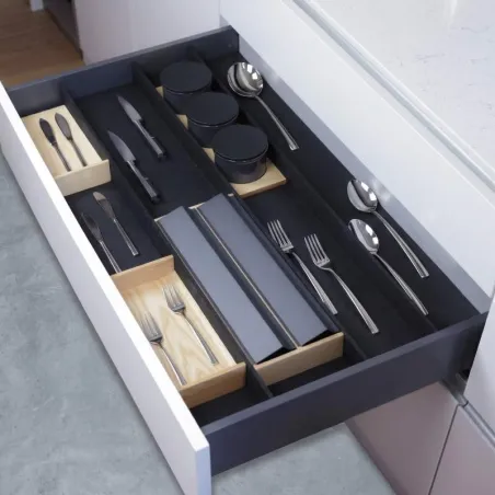 Ampliação de madeira Organiq / Cucine Oggi CL065 L