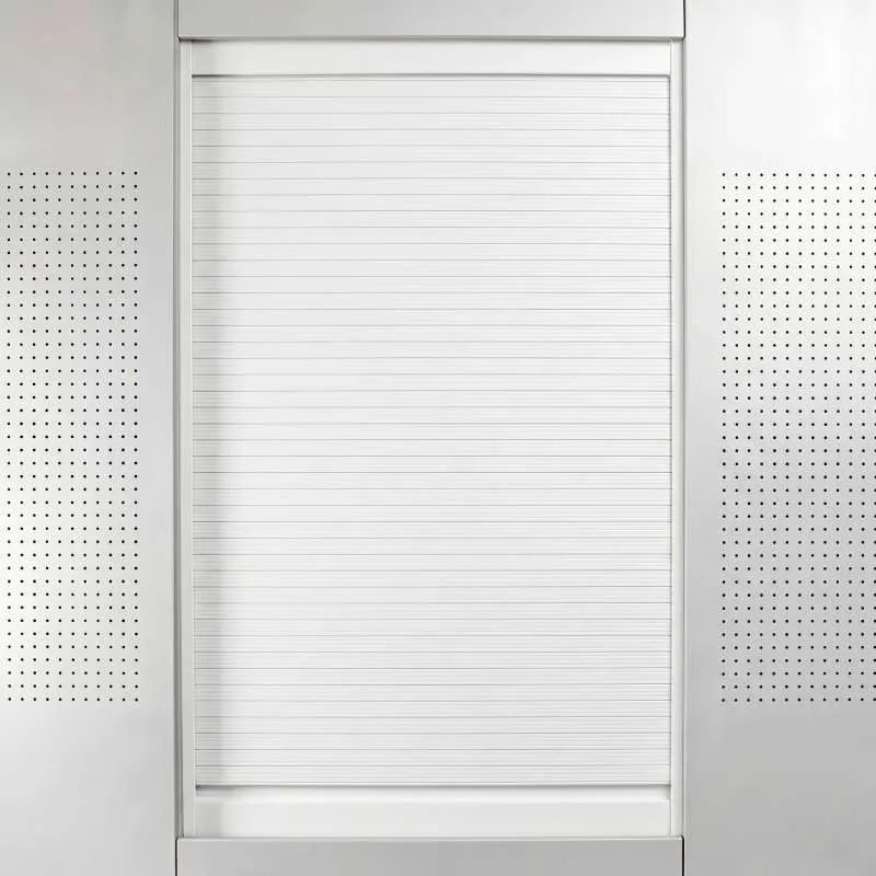 Kit Persiana Alumínio Box Milano Branco Mate Lâmina 25 para Cozinha