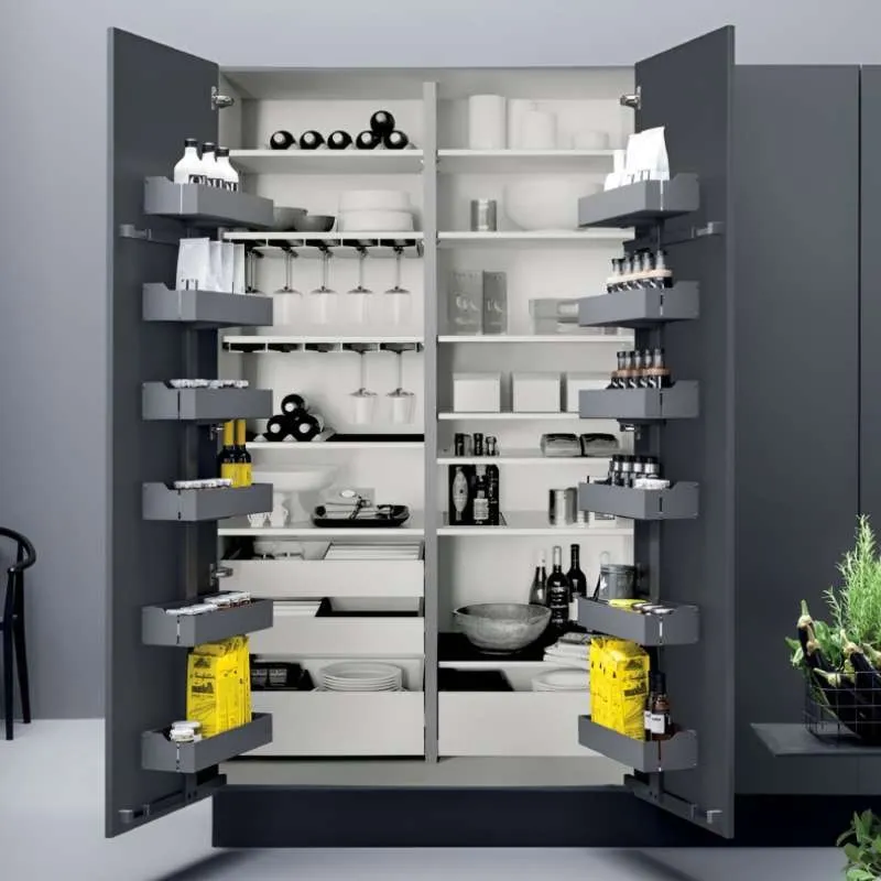 Kit Coluna Despensa Fixa Single Lâmina | Vibo EDCI456M2LGMEX