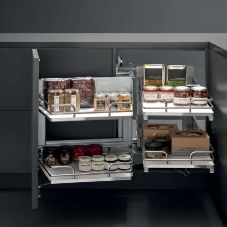 Estrutura Extraível Canto Galaxy para Cozinha | Vibo