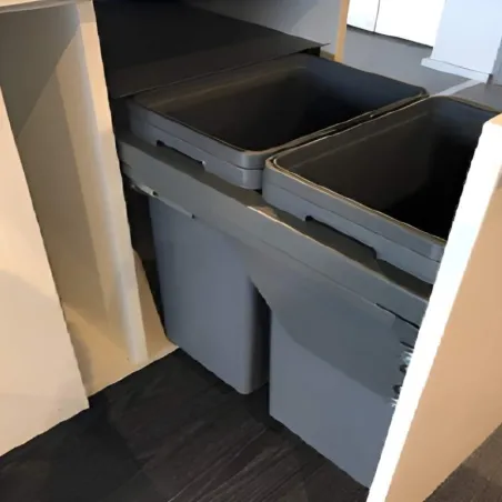 Cubo Reciclagem Lixo Globe Antracite | Vibo PGTM301RFGVGF