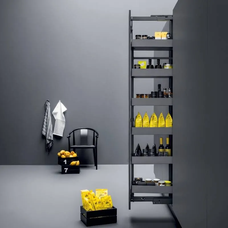 Kit Estrutura Coluna Extraível Folha para Cozinha |Vibo CK115NVGF