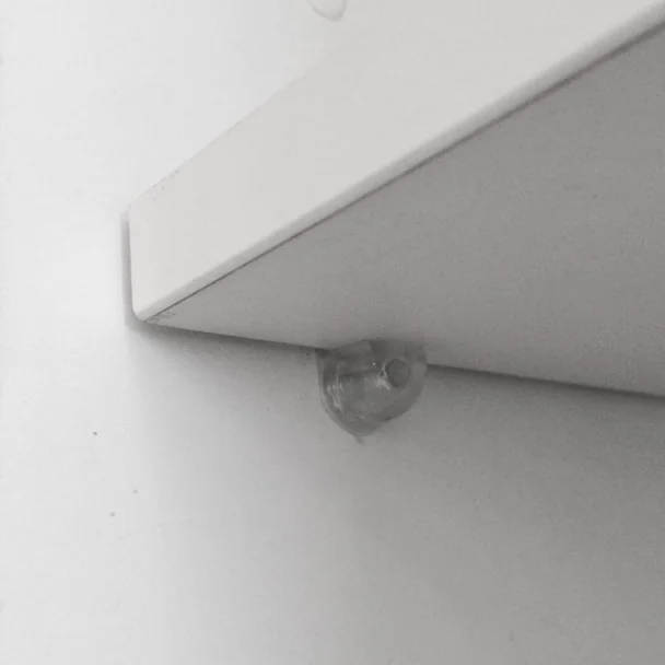Suporte Transparente para Prateleiras de Cozinha (25 unid)