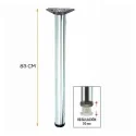 Perna de Metal 83 cm para Mesa de Cozinha ou bar