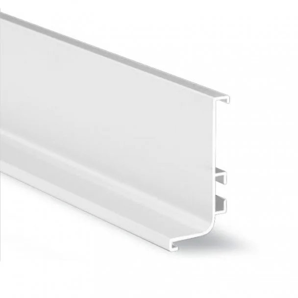 Perfil Sistema Gola Horizontal Superior Branco 8006