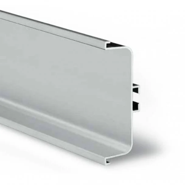 Perfil Sistema Gola Horizontal Intermediário Alumínio 8007