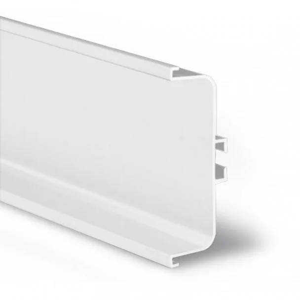 Perfil Sistema Gola Horizontal Intermediário Branco 8007