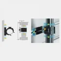 Braçadeira para Suporte de PVC Rodapé Cozinha