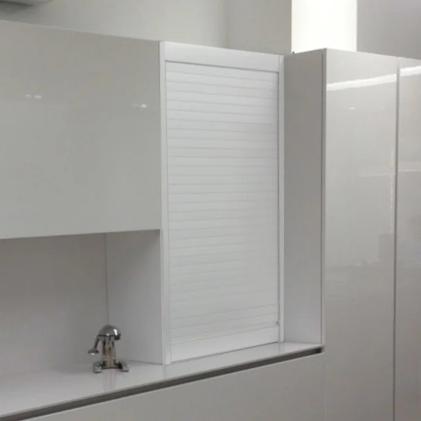 Kit Persiana Alumínio Branco para Móveis de Cozinha